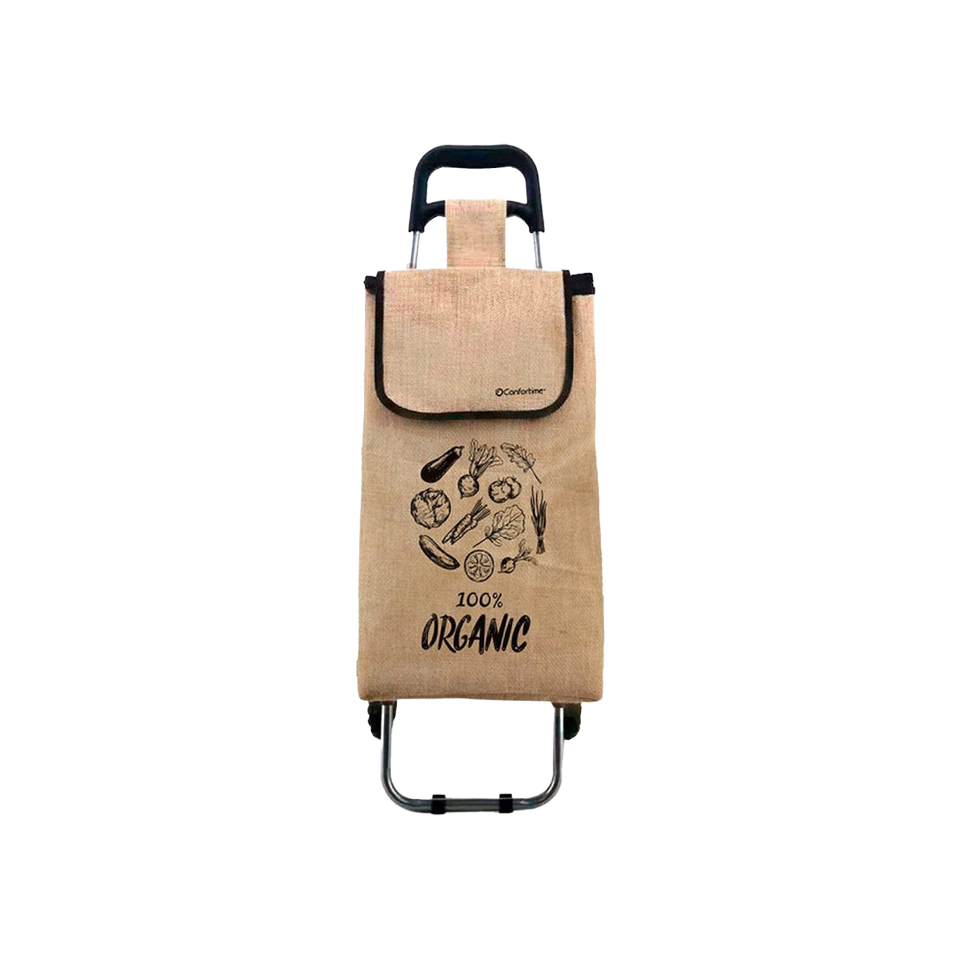 Carro Compras 2 Rodas 96X35X28cm