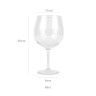 Copo Gin Poliestireno 660ml 9X11X20cm Pack 6 Copo Gin Poliestireno 660ml 9X11X20cm Pack 6
