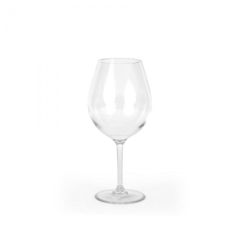 Copo Vinho Poliestireno 590ml 6.5X10X21cm Pack 6