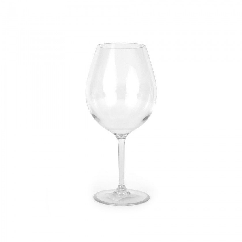 Copo Vinho Poliestireno 730ml 7.5X10X24cm Pack 6