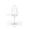 Copo Vinho Poliestireno Reutilizável 530ml 6.5X9X21.5cm Pack 6 Copo Vinho Poliestireno Reutilizável 530ml 6.5X9X21.5cm Pack 6