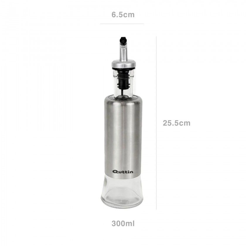 Galheteiro Inox Redondo 300ml 6.5X25.5cm Galheteiro Inox Redondo 300ml 6.5X25.5cm