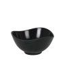 Taça Melamina Onda Preto 12cm Taça Melamina Onda Preto 12cm