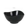 Taça Melamina Onda Preto 12cm Taça Melamina Onda Preto 12cm