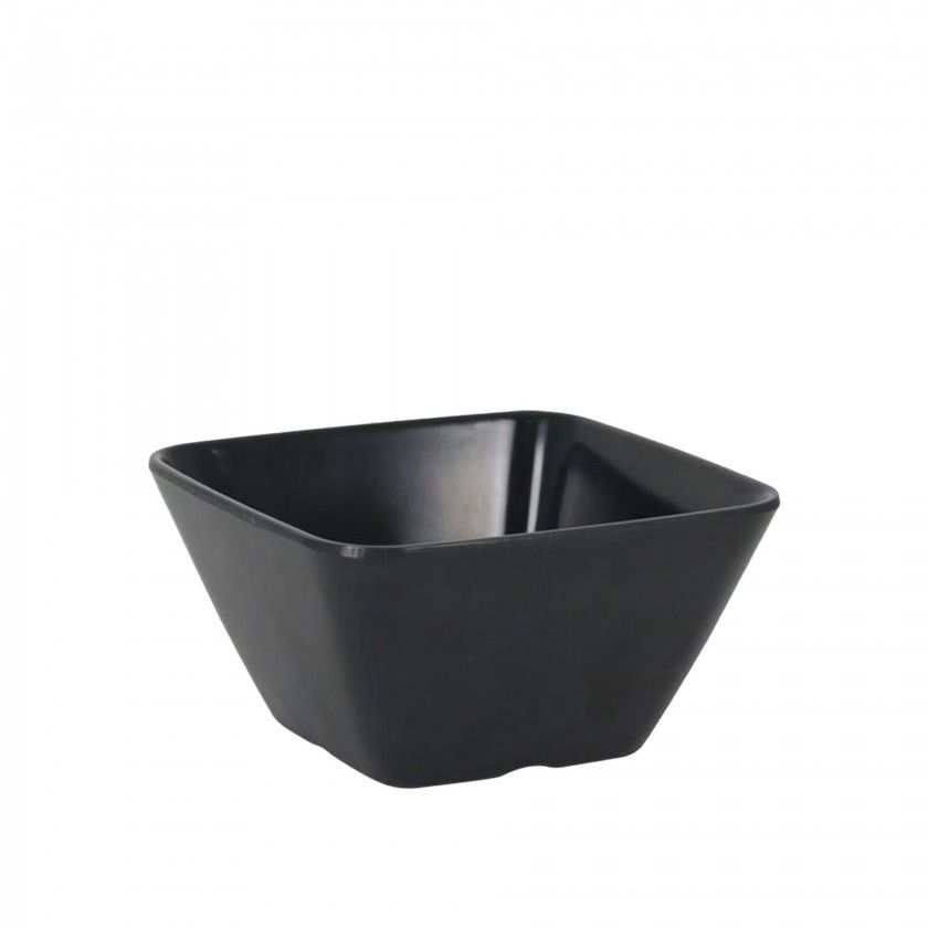 Taça Melamina Redonda Preto 10.5cm Taça Melamina Redonda Preto 10.5cm