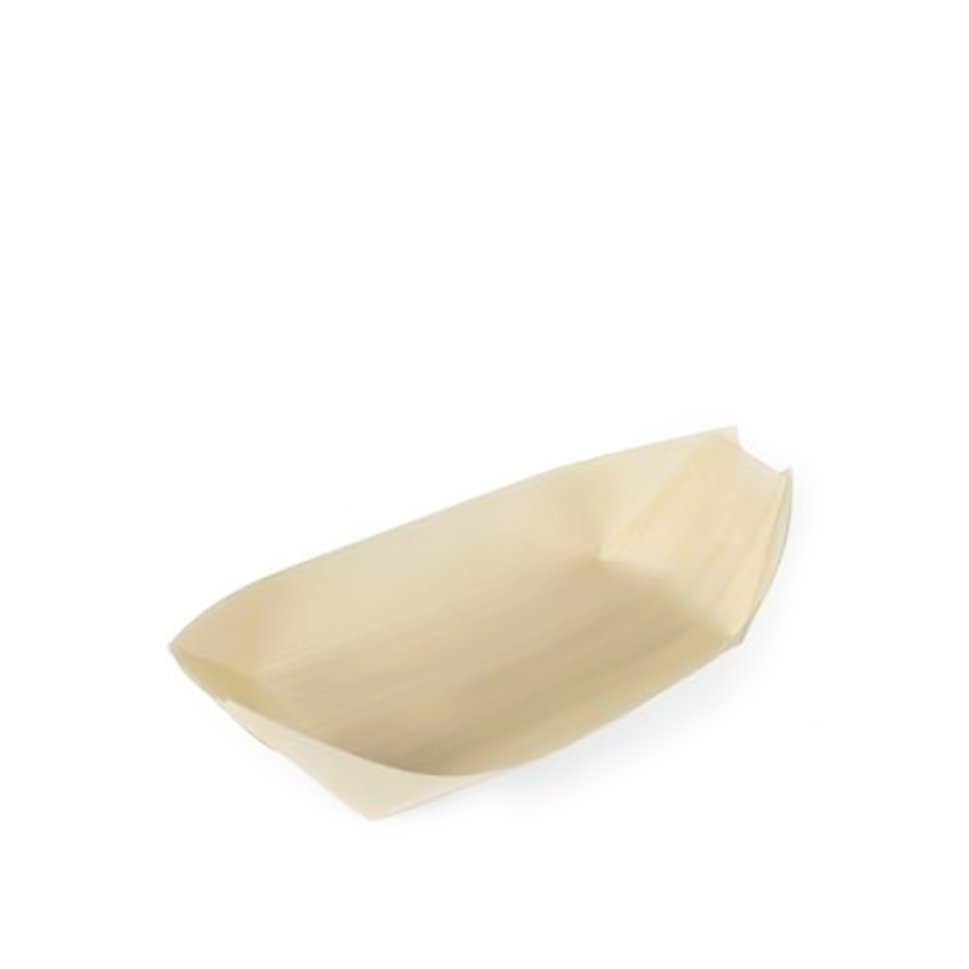 Taça Descartável Madeira Barco 18cm Pack 6