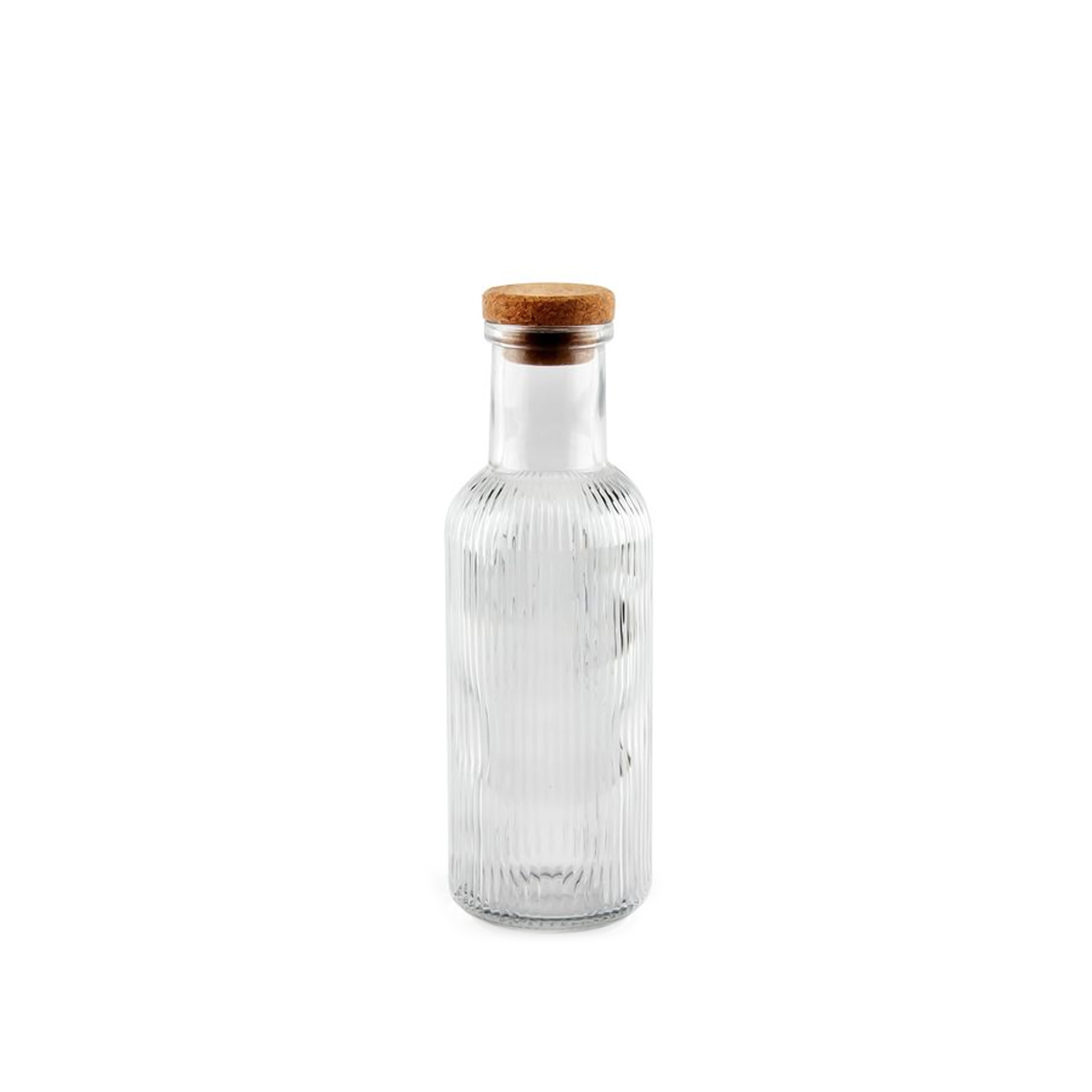 Garrafa Vidro Tampa Cortiça Redonda 1000ml 8.7X27.8cm