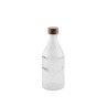 Garrafa Vidro Tampa Bambu Redonda 1000ml 9.8X25.1cm Garrafa Vidro Tampa Bambu Redonda 1000ml 9.8X25.1cm