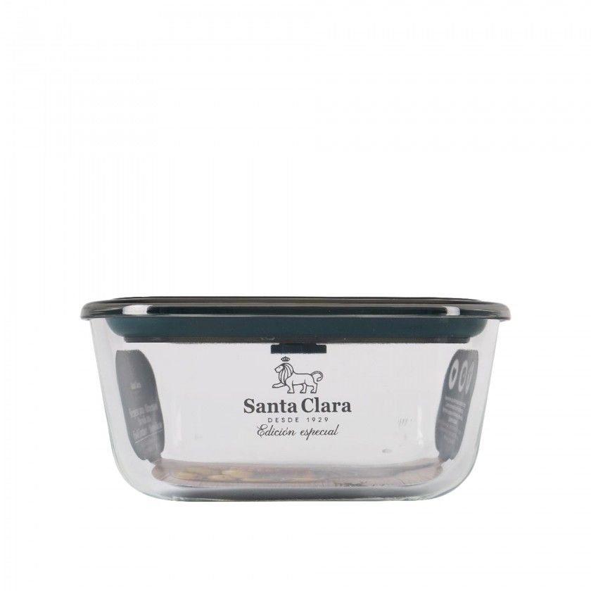 Caixa Hermética Vidro Tampa Válvula Retangular 500ml Caixa Hermética Vidro Tampa Válvula Retangular 500ml