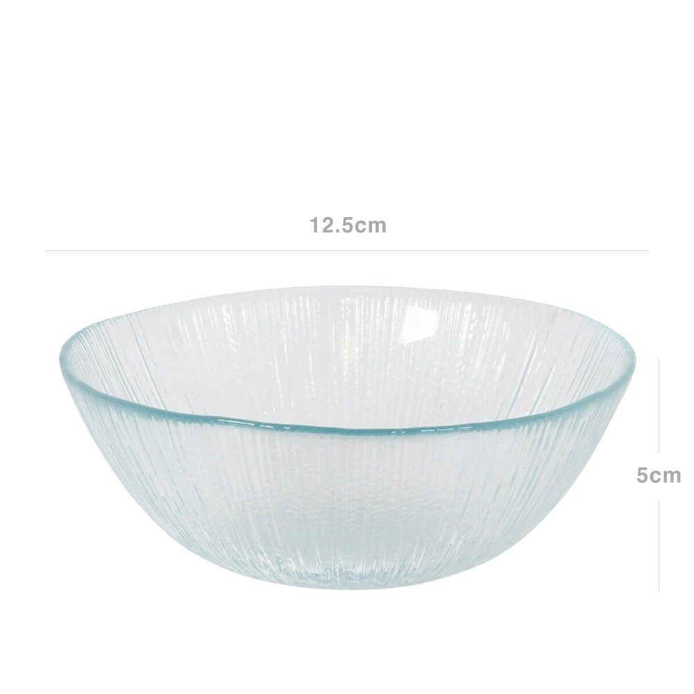 Ta�a Vidro Snack Oval 12.5X5cm
