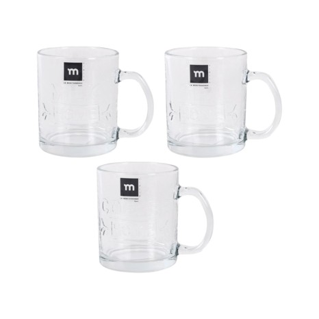 Caneca Vidro Megan Sortida 350ml 11.5X7.5X9.2cm - Image product