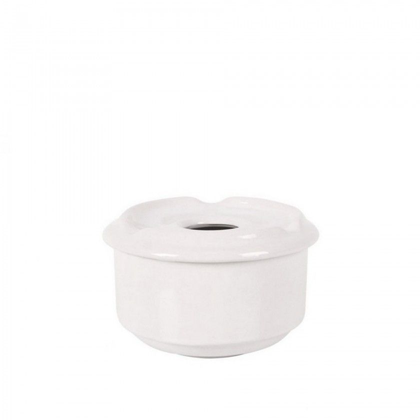 Cinzeiro gua Porcelana Redondo 11X7cm