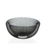 Cesta Metal Fruta Preto 30X30X15cm Cesta Metal Fruta Preto 30X30X15cm