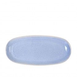Travessa Macarella Oval Azul 33X14.8X2.7cm