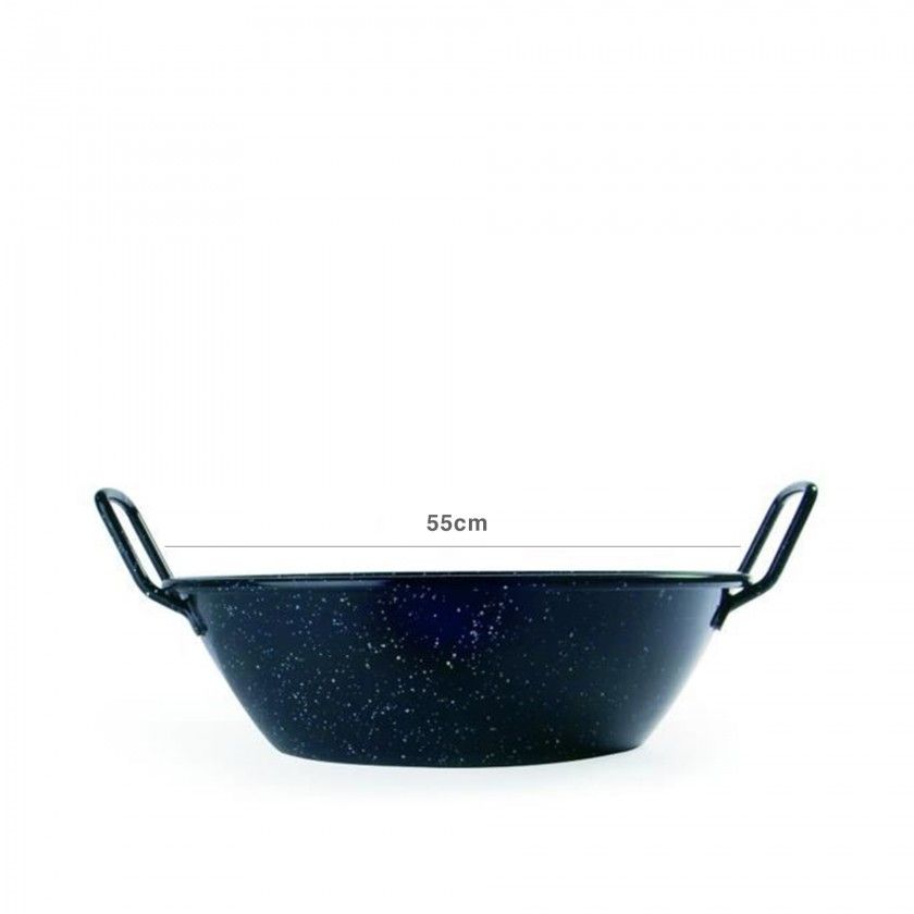 Paellera Funda com Rebordo N.55 25L 55X13cm
