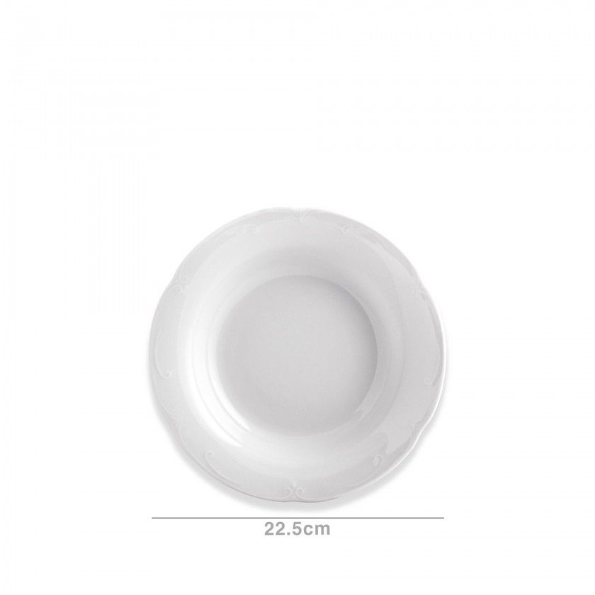 Prato Kamelia Sopa Porcelana 22.5CM Prato Kamelia Sopa Porcelana 22.5CM