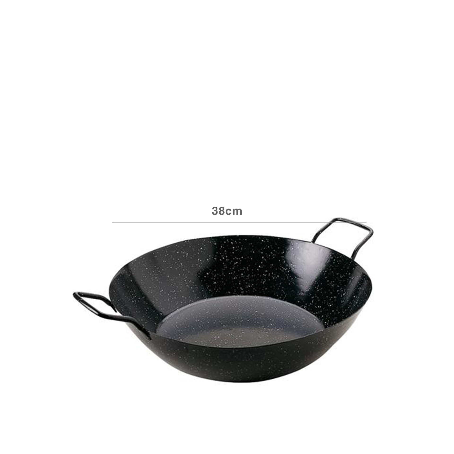 Paellera Funda com Rebordo N.38 8L 38X9.4cm