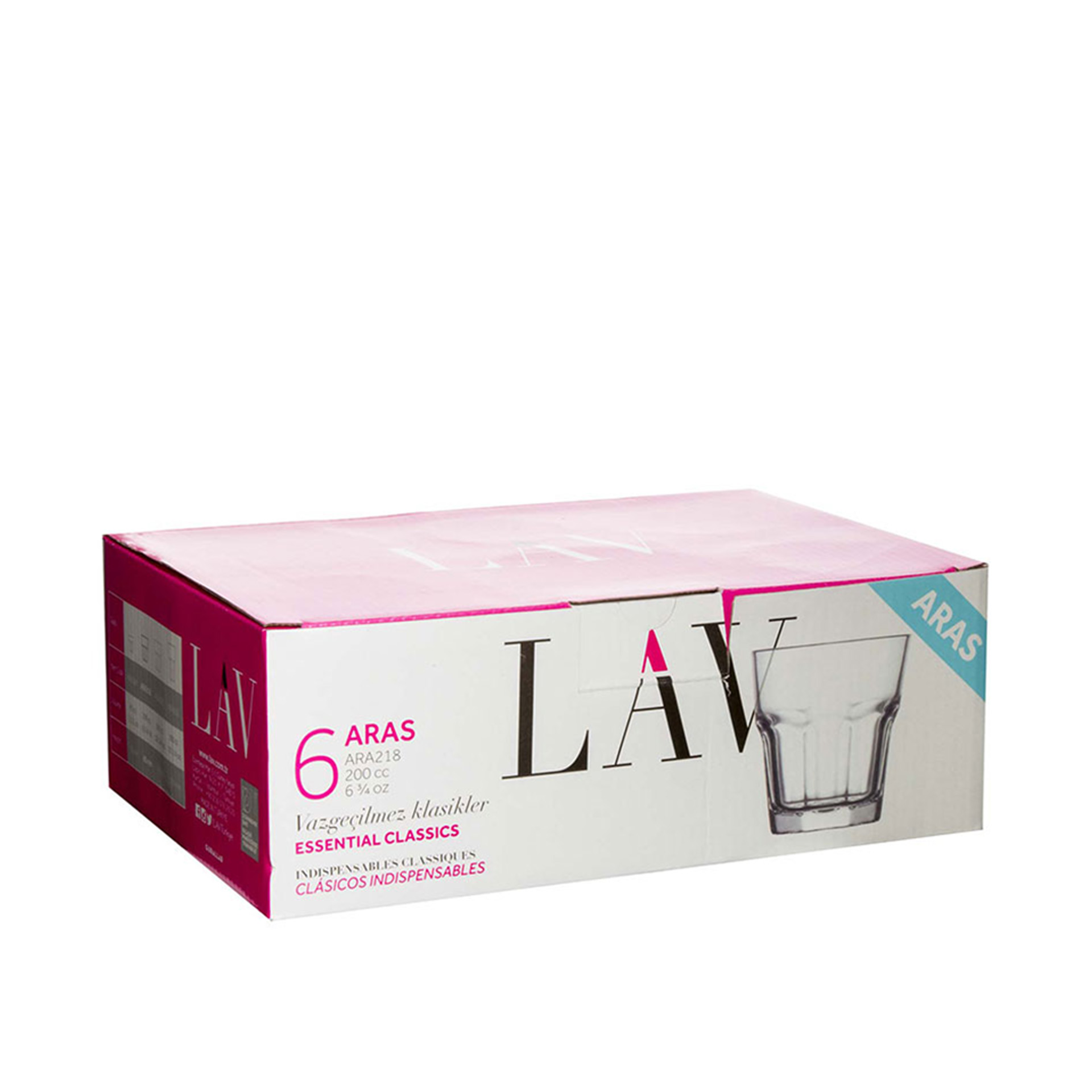 Copo Aras Vinho 200ml