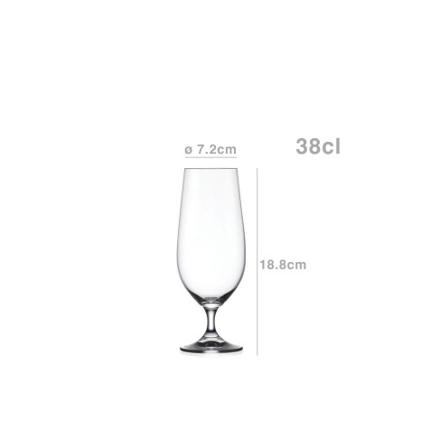 Copo com Pé Lara 38cl Pack 6 - Image product