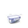 Caixa Vidro Hermtica Superblock Retangular
