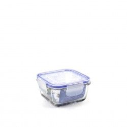 Caixa Vidro Hermtica Quadrada 14cm
