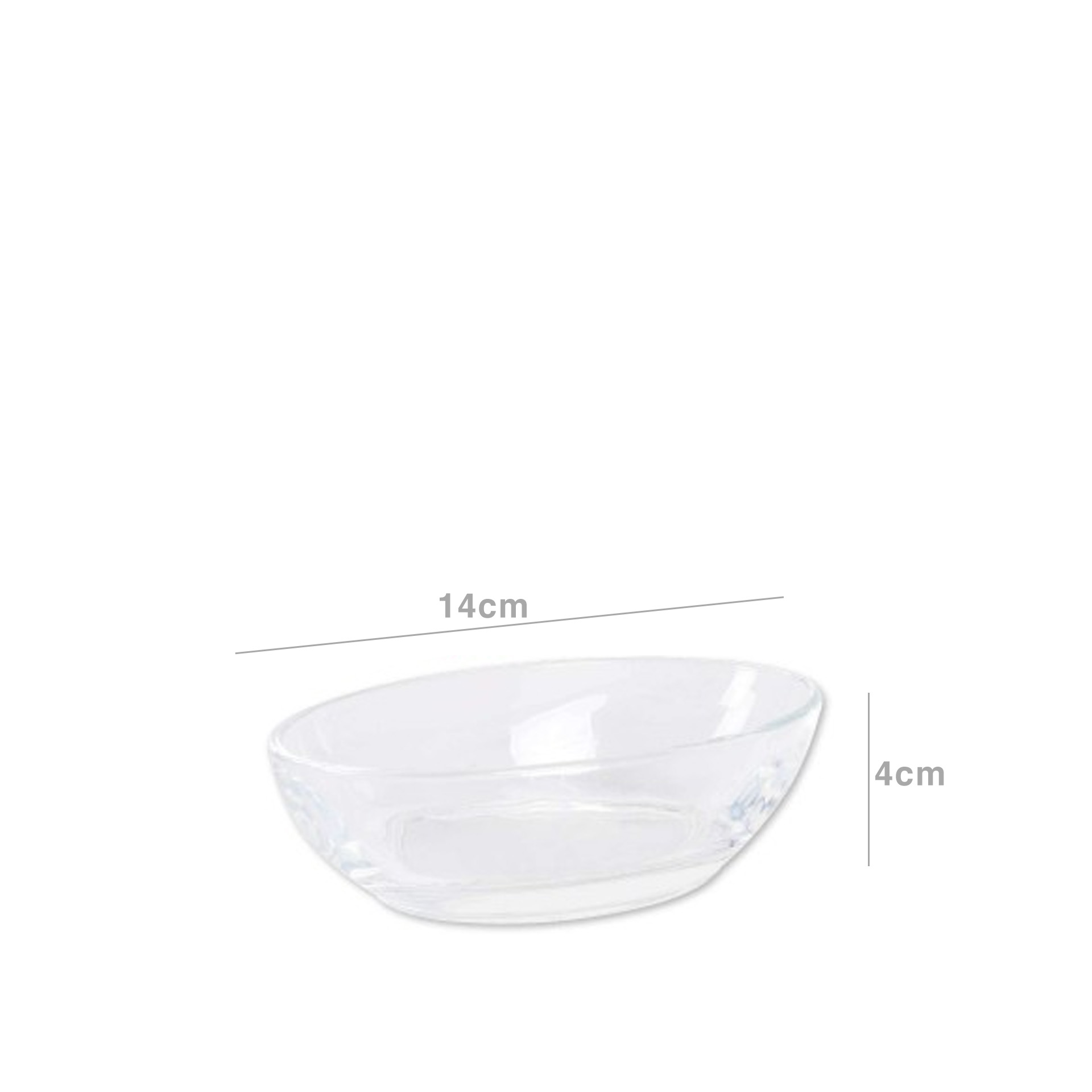 Taça Vidro Capricho 14X8X4CM