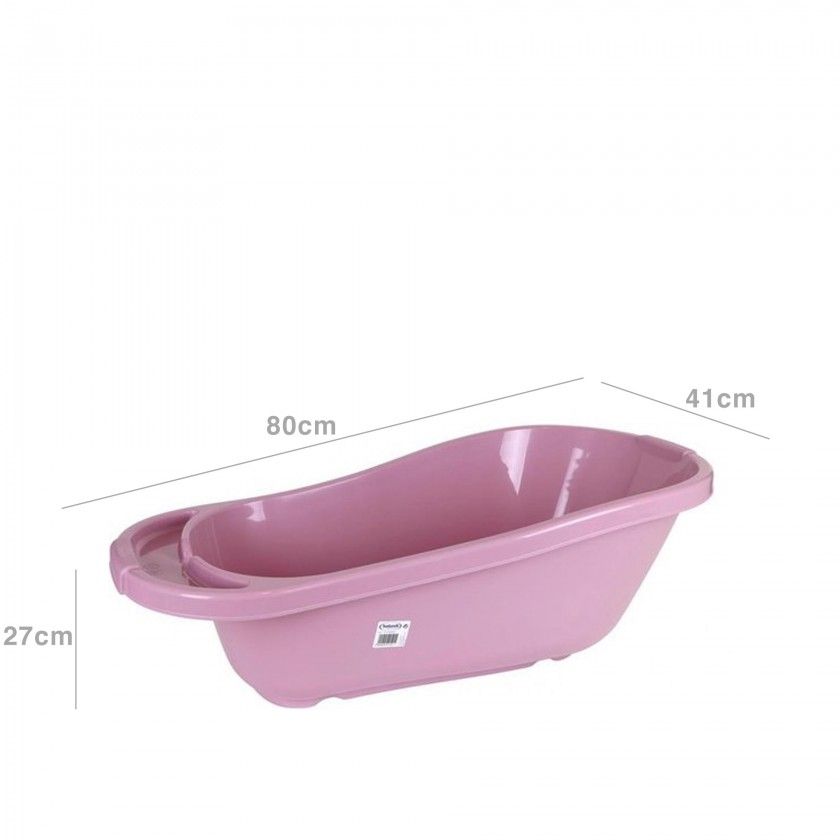 Banheira para Bebé Rosa 80X41X27CM Banheira para Bebé Rosa 80X41X27CM