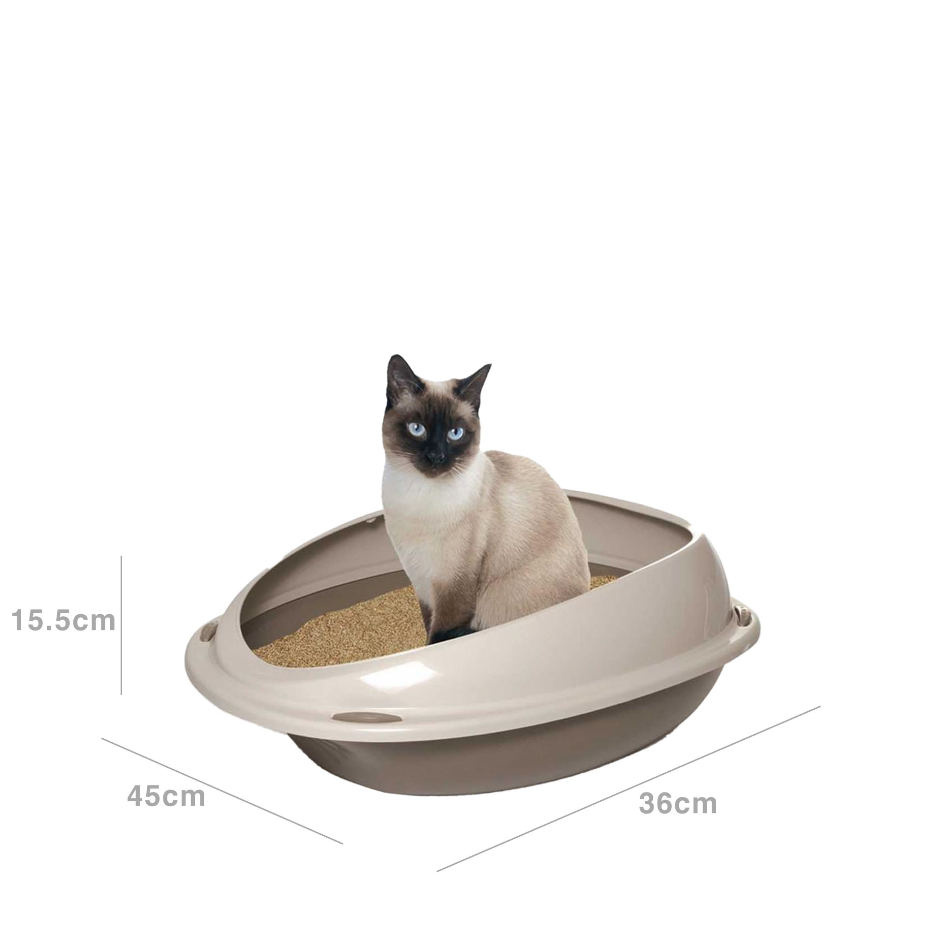 Caixa para Areia Gato Arena 45X36X15.5cm