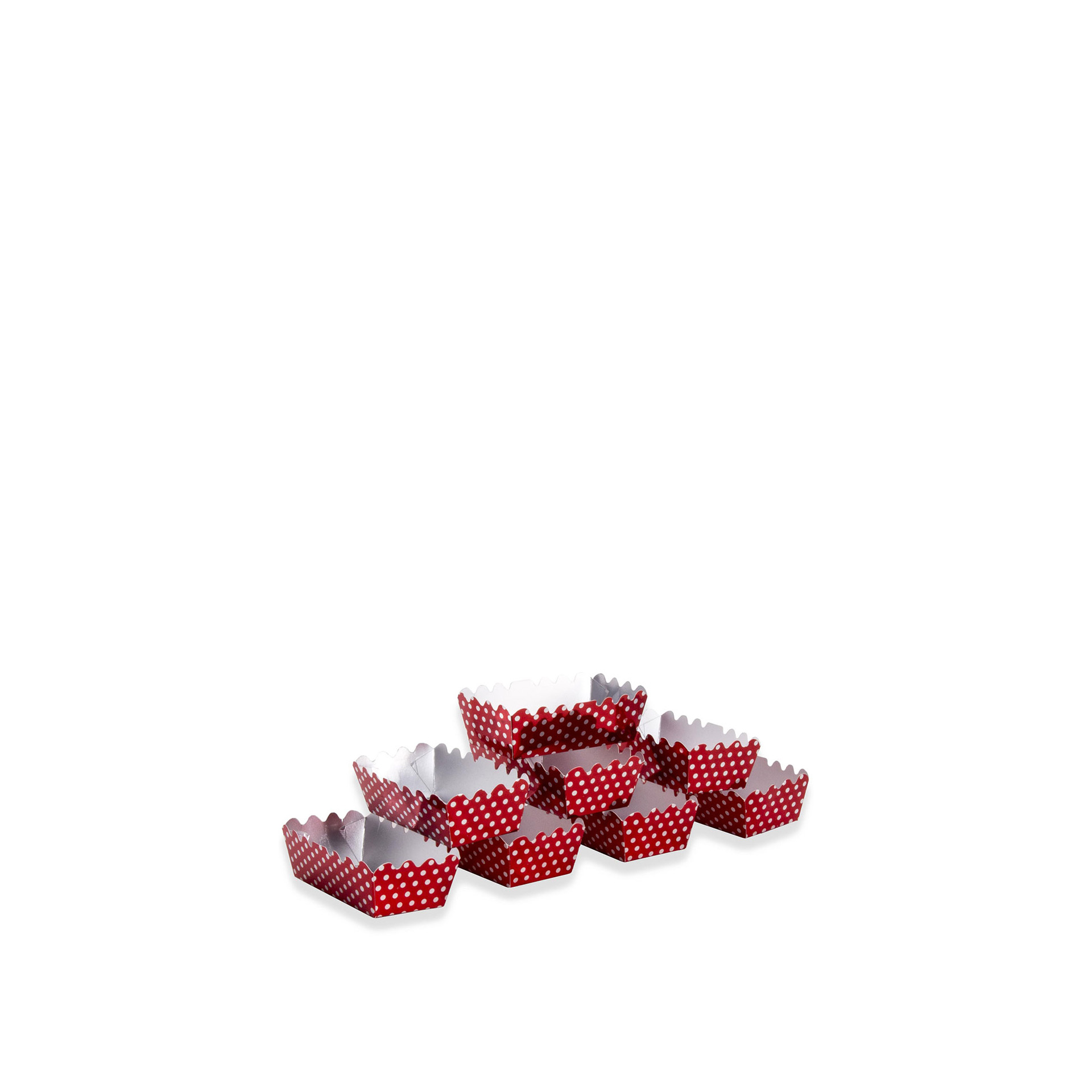 Formas Alumínio 9.5X6X3CM Pack 8