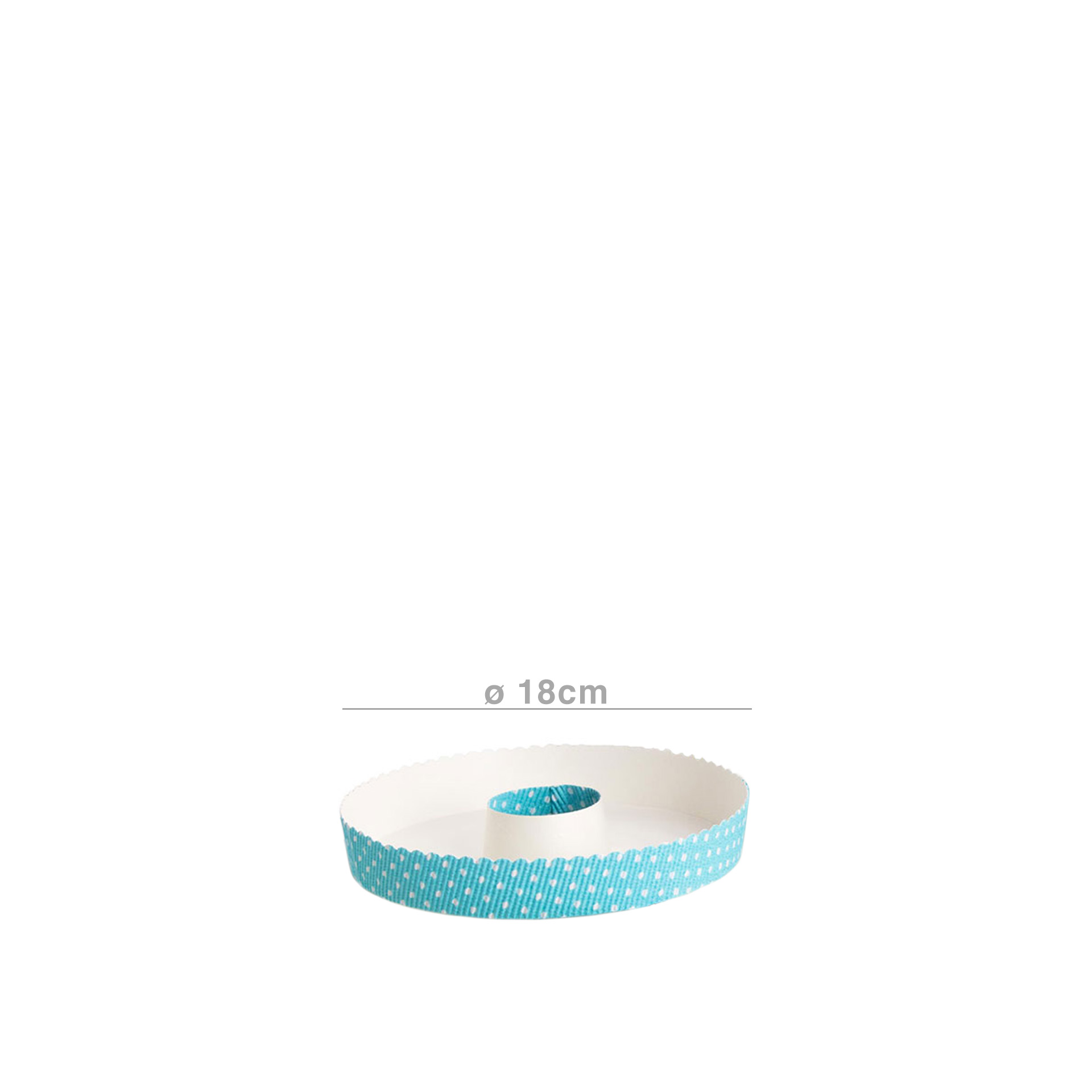 Formas Papel com Cano 18X3CM Pack 6