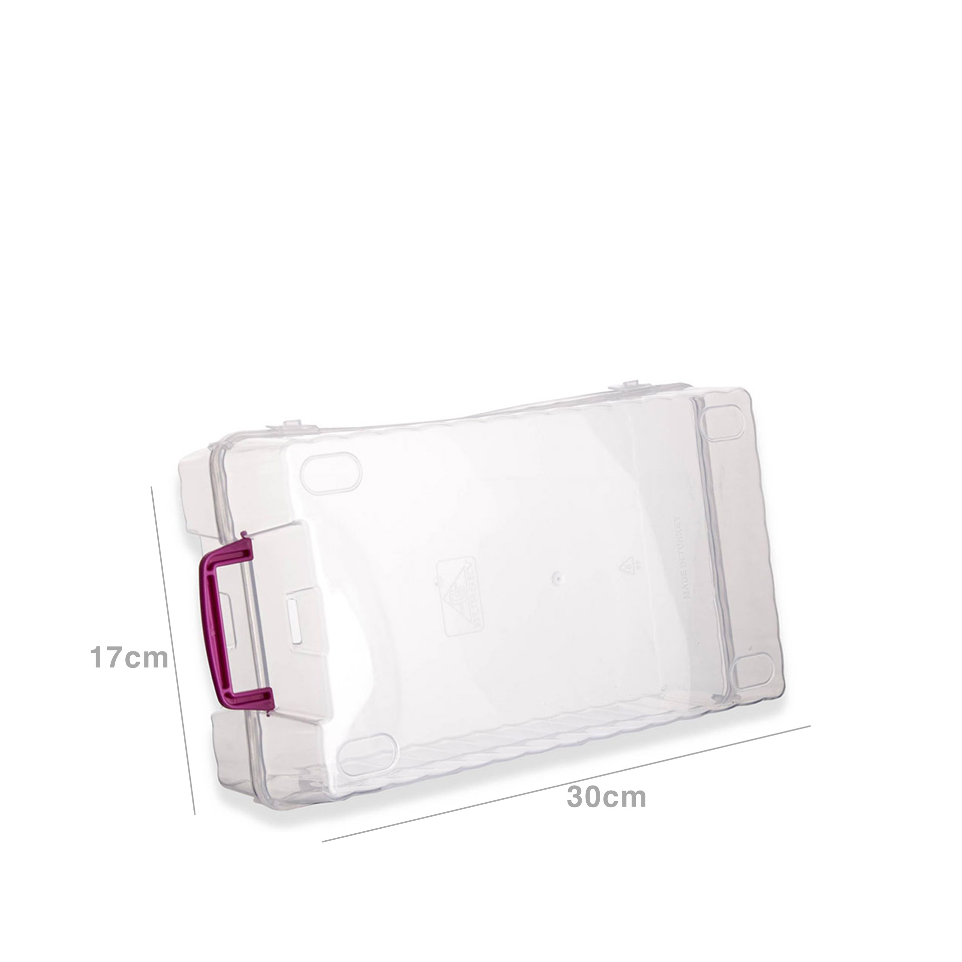 Caixa Plástica para Sapatos 30X17cm