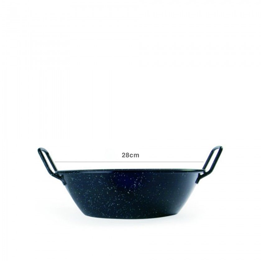 Paellera Funda com Rebordo N.28 4.3L 28X7.9cm Paellera Funda com Rebordo N.28 4.3L 28X7.9cm