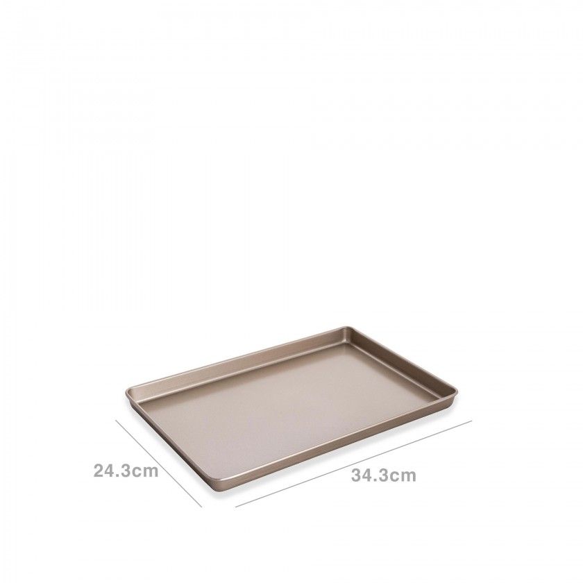 Forma Pizza Gold 34.3X24.3X2.5CM Forma Pizza Gold 34.3X24.3X2.5CM