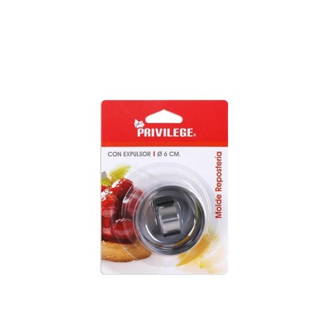 Molde Pastelaria Inox Redondo - Image product