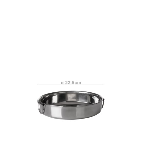 Assadeira Inox com Asas Redonda - Image product