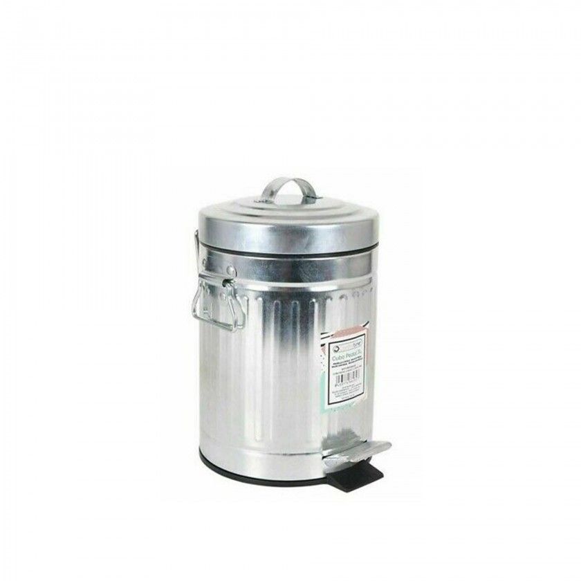Balde Zinco com Pedal e Asas 3L