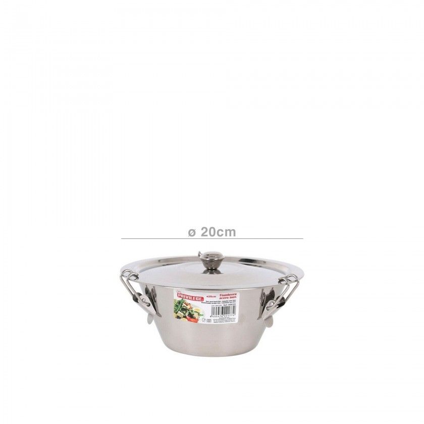 Marmita Inox 20CM Marmita Inox 20CM
