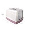 Wc Animal Ambulante com Filtro Vicky 54X39X39CM Wc Animal Ambulante com Filtro Vicky 54X39X39CM