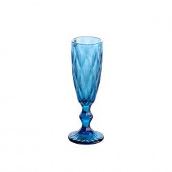 Copo Flute Syros Azul 17.5cl 6X20cm Pack 6
