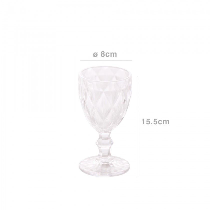 Copo Syros Transparente 25cl 8X15.5cm Pack 6 Copo Syros Transparente 25cl 8X15.5cm Pack 6