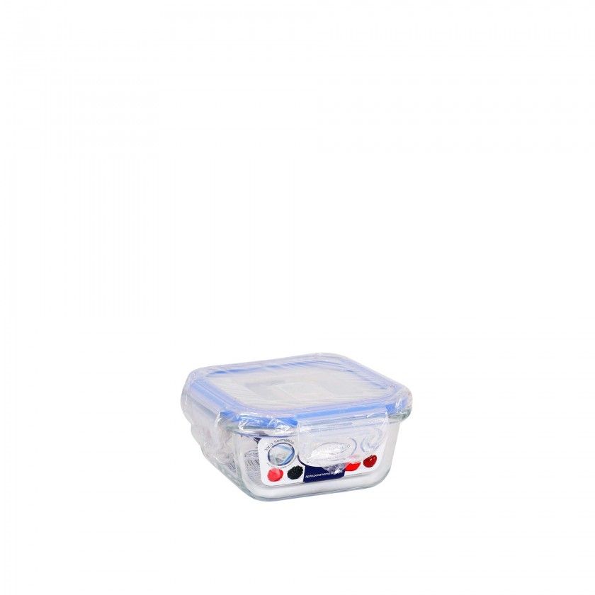 Caixa Vidro Hermtica 30CL 12X12X5.5cm