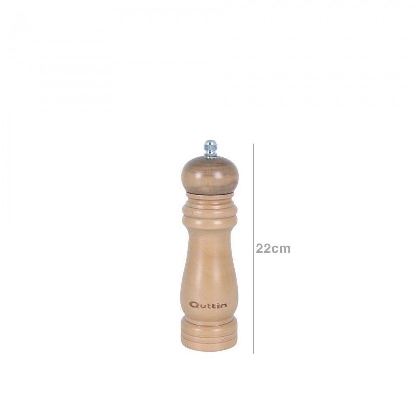 Moinho Pimenta Madeira Clara 22cm