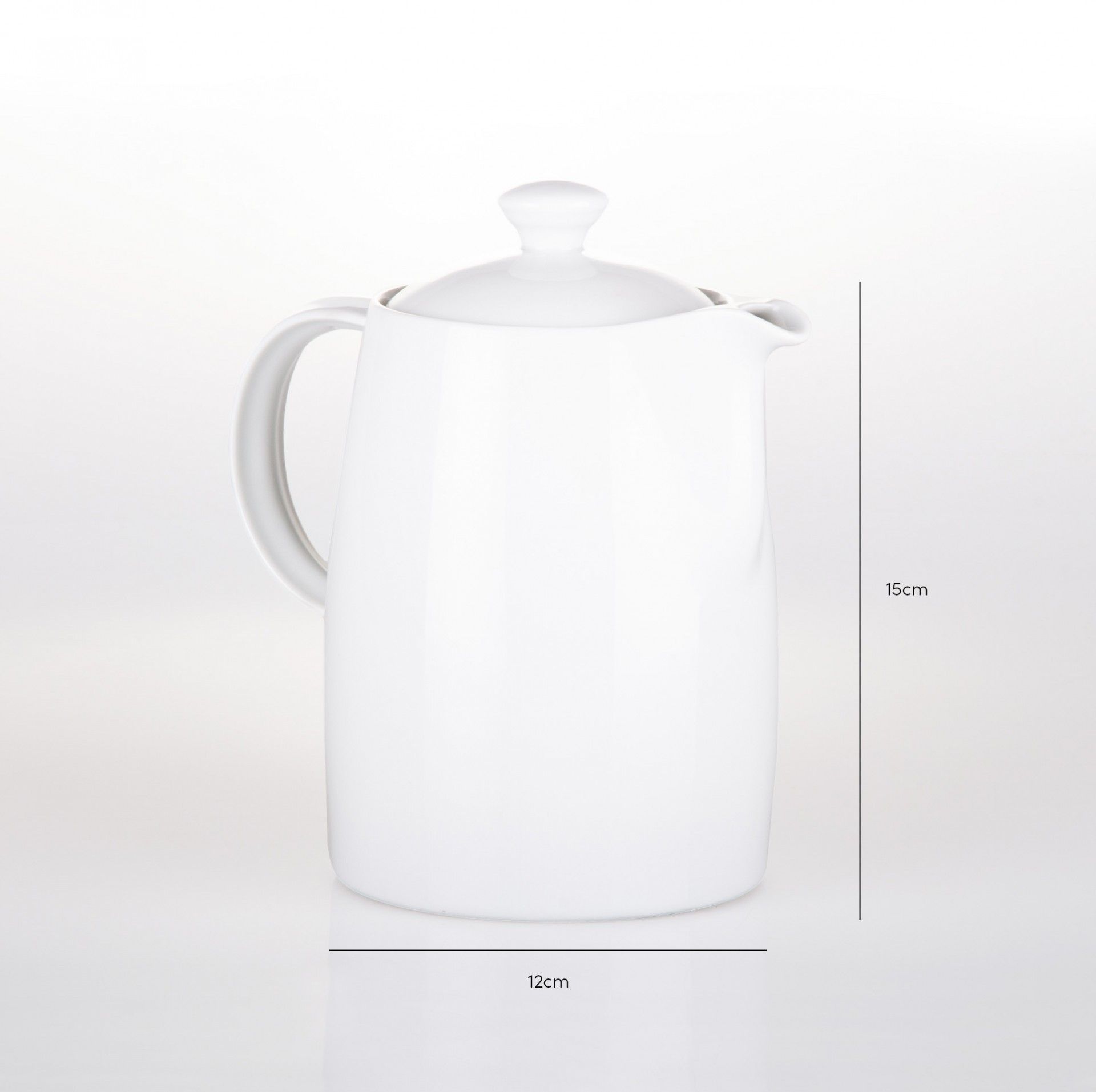 Bule Santa Clara com Tampa 12X15CM