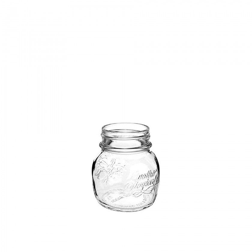 Frasco Hermtico Quattro com Tampa Rosca 0.250ml 8.6X9.3cm
