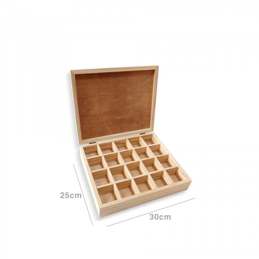 Organizador Cápsulas Café Madeira 30X25CM Organizador Cápsulas Café Madeira 30X25CM