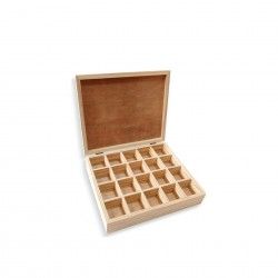 Organizador Cpsulas Caf Madeira 30X25CM