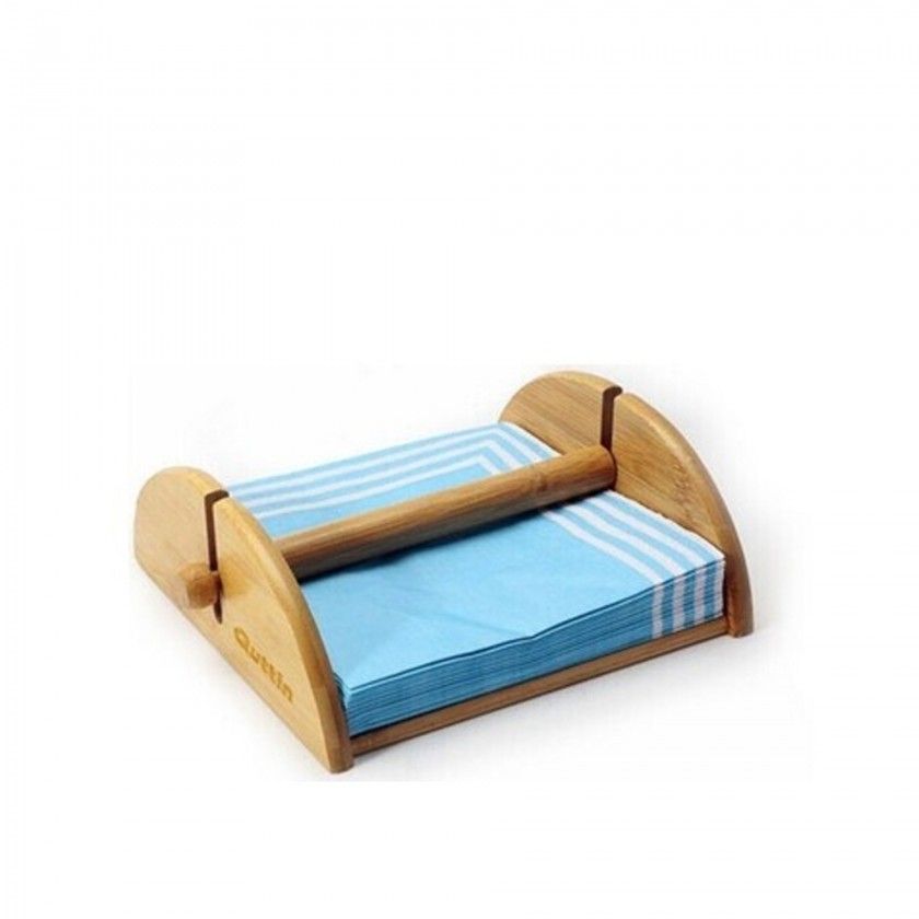 Porta Guardanapos Bambu 21.5X18CM