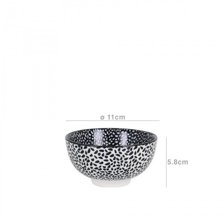 Tigela Porcelana Hana 11X5.8CM Tigela Porcelana Hana 11X5.8CM