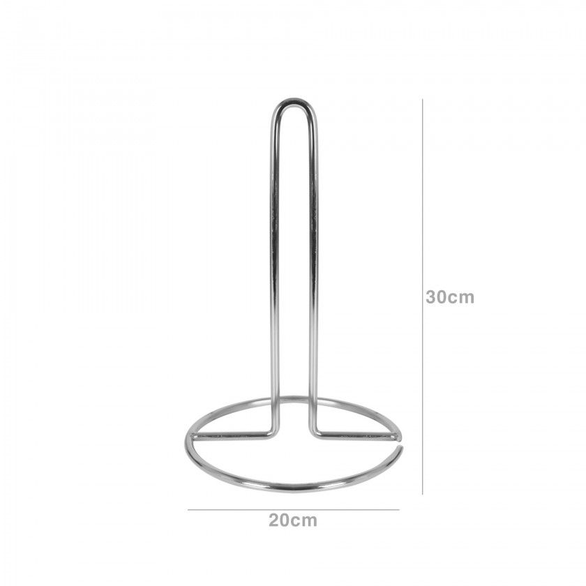 Porta Rolos Cozinha Metal 30X20cm Porta Rolos Cozinha Metal 30X20cm