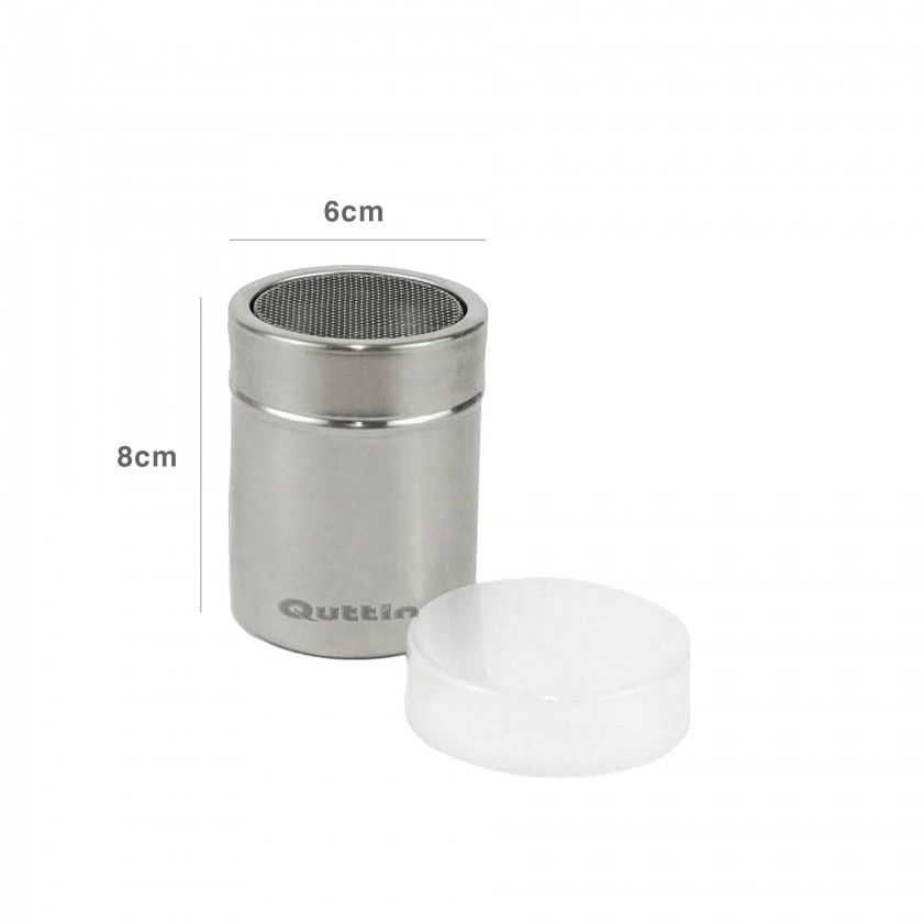Polvilhador Inox 6X6X8CM
